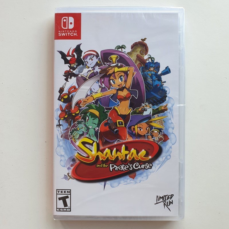 Shantae and the Pirate's Curse Nintendo Switch US vers. NEW Limited Run Game Platform Action