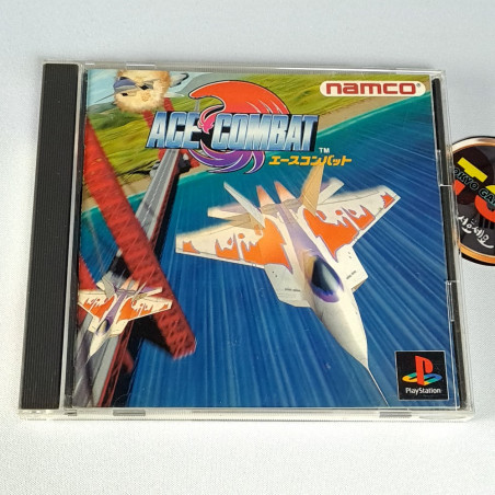 Ace Combat PS1 Japan Playstation 1 PS One Namco Arcade Simulation Dog fight