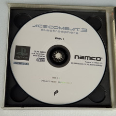 Ace Combat 3 Electrosphere (+ Mini Art) PS1 Japan Playstation 1 Namco Arcade Simulation