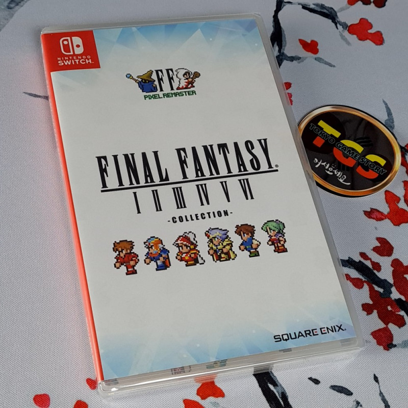 Final Fantasy I-VI Pixel Remaster Collection SWITCH ASIA NEW