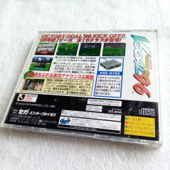 Victory Goal 96 With Spine Card Sega Saturn Japan Ver. Sports Soccer Football 1996