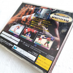 The King Of Boxing With Spine Card Sega Saturn Japan Ver. Sports Boxe Victor 1995