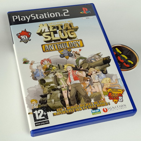 Metal Slug Anthology ROM, PS2 Game