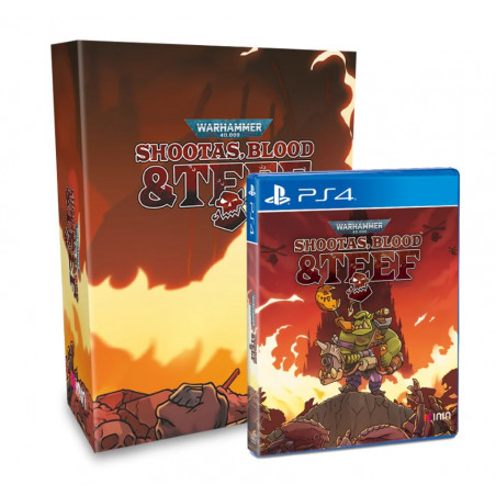 Warhammer 40,000 Shootas, Blood & Teef Collector's Edition PS4 EU Game In EN-FR-DE-ES-IT NEW Run&Gun