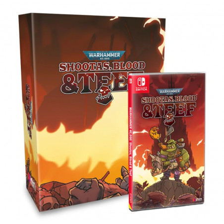 Warhammer 40,000 Shootas, Blood&Teef Collector's Edition Switch Strictly Limited Game In EN-FR-DE-ES-IT NEW Run&Gun