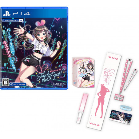 Kizuna AI - Touch The Beat! Limited Edition PS4 Japan Game In EN-FR-CH-KR NEW Music