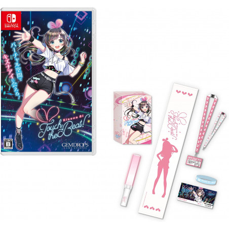 Kizuna AI - Touch The Beat! Limited Edition Switch Japan Game In EN-FR-CH-KR NEW Music