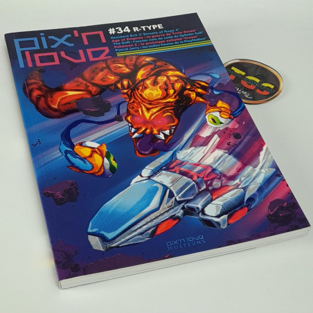 Pix'n Love 34 - R-Type Livre Book Pix'N Love éditions NEW 2021 Rtype Shmup