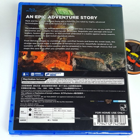 Beautiful Desolation PS4 Asian Game in EN-JP-CH New Playstation4/PS5 SoftSource Adventure