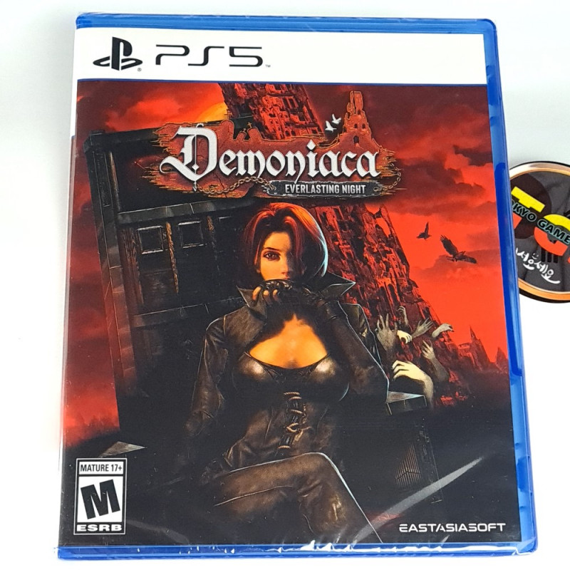Demoniaca: Everlasting Night PS5 NEW US Game In EN-CH-ES-RU-IT VGNY005 Action