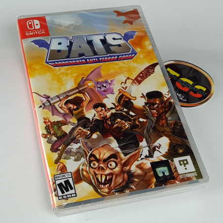 Bats:Bloodsucker Anti-Terror Squad SWITCH Limited Run Games NEW Action Platform
