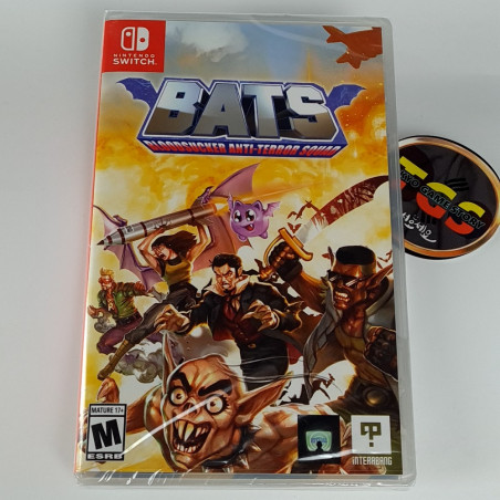 Bats:Bloodsucker Anti-Terror Squad SWITCH USA Limited Run Games Action Platform