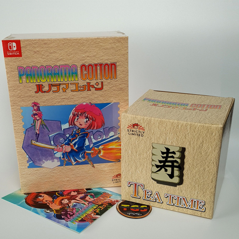Panorama Cotton Collector's Edition Switch Strictly Limited Games (1500Ex!)+Card New FactorySealed