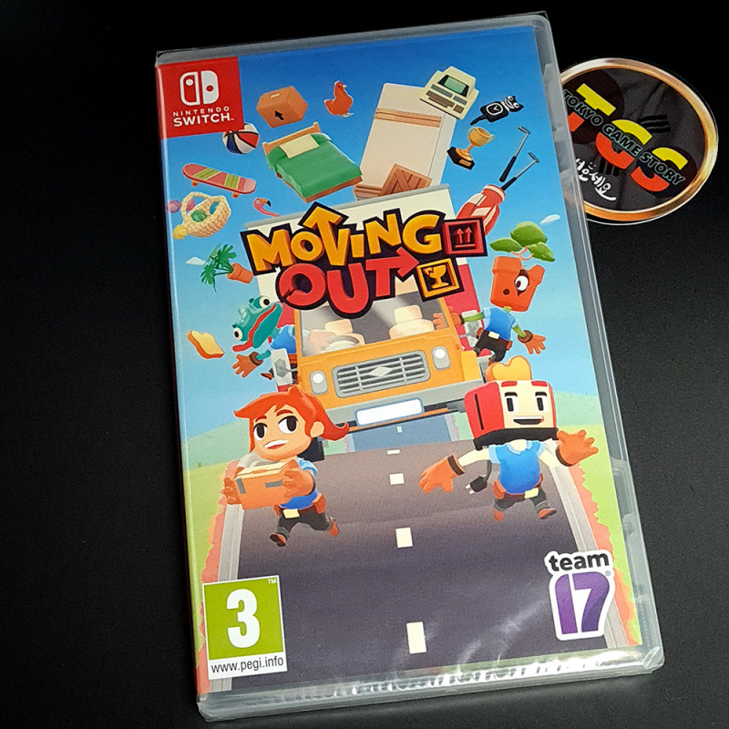 Moving Out Switch EU Physical FactorySealed Game In EN-FR-DE-ES-IT-PT-KR NEW