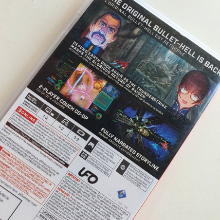 Raiden V director's cut Limited Edition with Booklet and CD nintendo Switch USA ver. USED UFO Shoot em up
