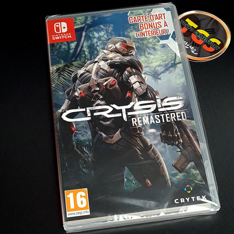 Crysis Remastered Switch EU Physical Game In EN-FR-DE-ES-IT-JA NEW Action FPS