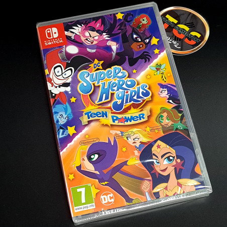 DC Super Hero Girls: Teen Power Switch EU Physical Game In EN-FR-DE-ES-IT-JA NEW Action adventure