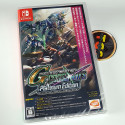 SD Gundam G Generation Cross Rays Platinum Edition Switch Japan Game In ENGLISH NewSealed Nintendo Bandai Namco