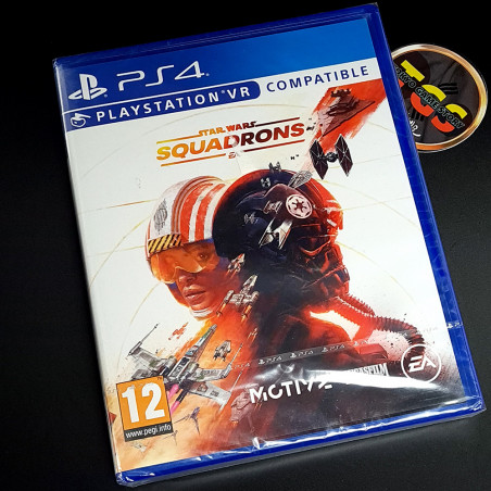 Star Wars Squadrons PS4 EU Physical FactorySealed Game In EN-FR-DE-ES-IT NEW