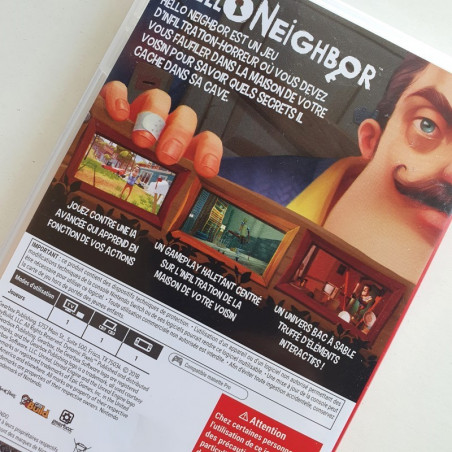 Hello Neighbor Nintendo Switch FR vers. USED Gearbox Action Casse tête