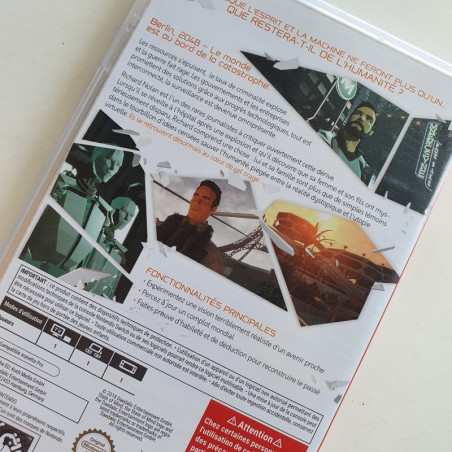 State of Mind Nintendo Switch FR vers. USED Daedalic Entertainment Aventure Casse Tête
