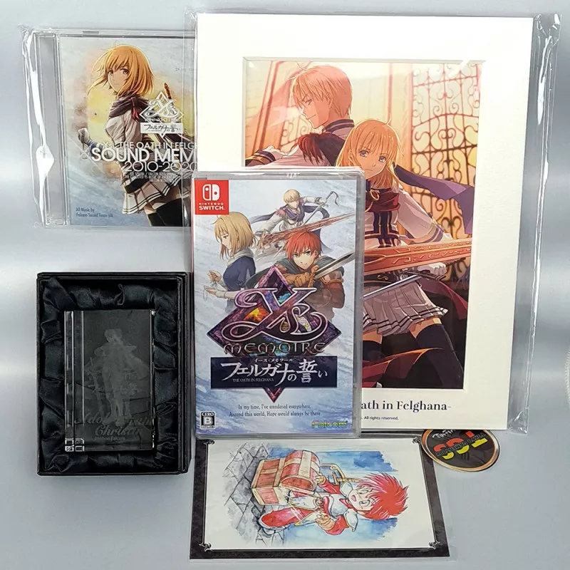 Ys Memoire: The Oath In Felghana Complete Crystal Pack Special Edition 