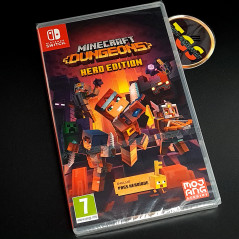Minecraft Dungeons Hero Edition Switch EU Game In EN-FR-DE-ES-IT-JP-CH-KR-PT NEW