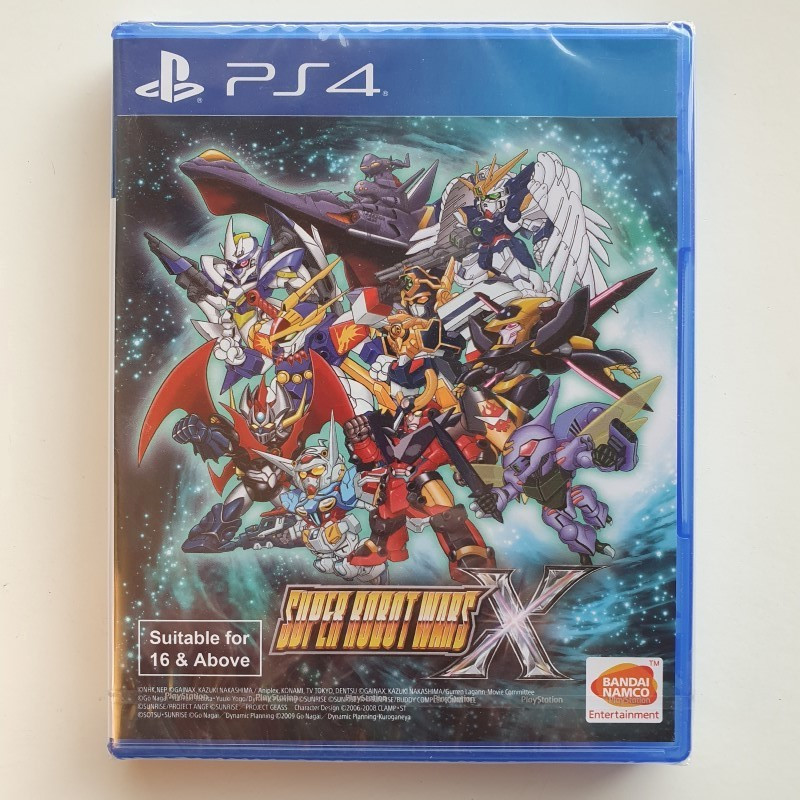 SUPER ROBOT WARS X PS4 ASIAN WITH ENGLISH SUBTITLE VERS. BRAND NEW/NEUF BANDAI NAMCO TACTICAL RPG