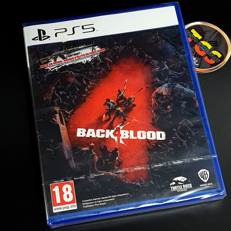 Back 4 Blood PS5 FR Game In EN-FR-DE-ES-IT-CH-KR-JP-PT NEW Warner Bros