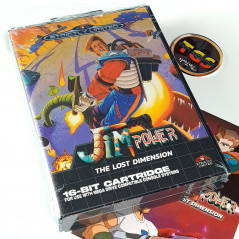 JIM POWER: THE LOST DIMENSION PAL MEGADRIVE &Genesis Compatible Strictly Limited NEW