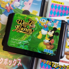 World Of Illusion Fushigi Na Magic Box I Love Mickey & Donald Sega Megadrive Japan Ver. Platform Action Disney Mega Drive
