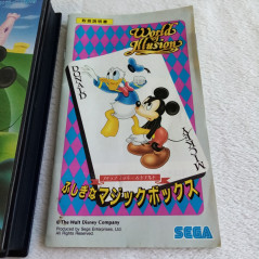 World Of Illusion Fushigi Na Magic Box I Love Mickey & Donald Sega Megadrive Japan Ver. Platform Action Disney Mega Drive