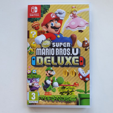 New Super Mario Bros.U Deluxe Nintendo Switch UK vers. USED Nintendo Platform