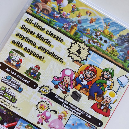 New Super Mario Bros.U Deluxe Nintendo Switch UK vers. USED Nintendo Platform