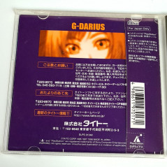 G Darius +Spin.Card PS1 Japan Game Playstation 1 Gdarius Shmup Shooting Sagaia Taito 1998