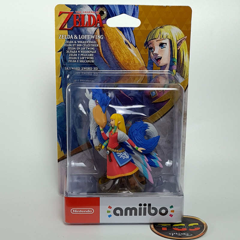 Amiibo/Figure The Legend Of Zelda: Zelda & Loftwing Switch Euro Region Free NEW Sealed Nintendo