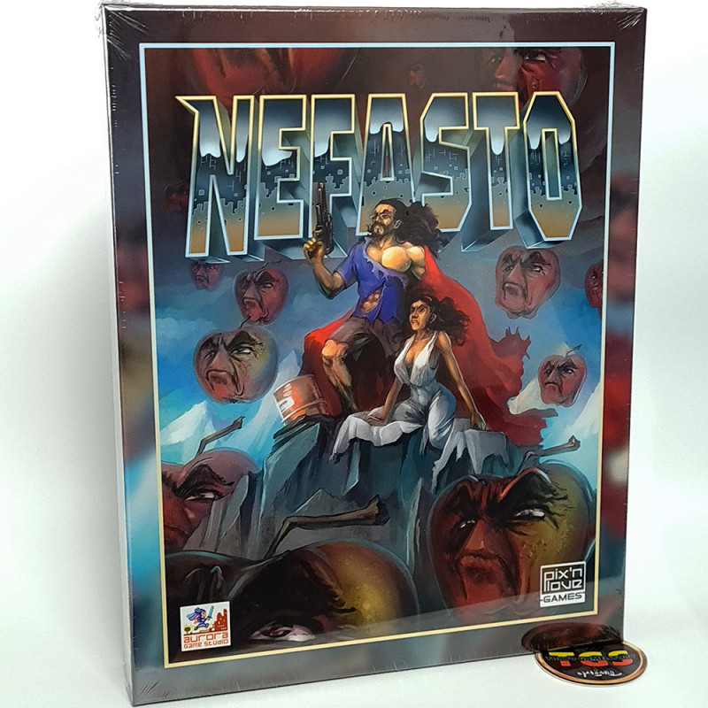 Nefasto's Misadventure RetroCollector's Edition USA Cover Switch Pix'n Love NEW