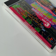 Konami Antiques MSX Collection Vol. 3 + Reg & Spin.Card PS1 Japan Ver.  Playstation Compilation