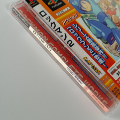 Rockman 2 +Spine&Reg.Card PS1 Japan Game Playstation Megaman Mega Man Capcom 1999