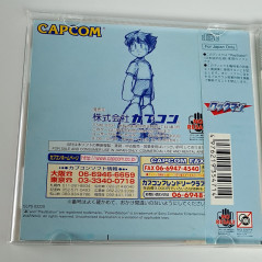 ROCKMAN +Spin.Card PS1 Japan Game Playstation Megaman Mega Man Capcom 1999