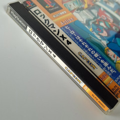 Rockman X4 +SpinCard MegaMan PS1 Japan Game Playstation 1 Capcom Action 1997