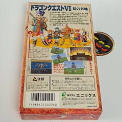 Dragon Quest VI (Map&Reg) Super Famicom Nintendo SFC Japan Game RPG Enix 1995