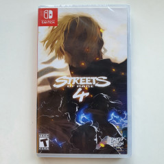Streets Of Rage 4 Nintendo Switch US vers. NEW Limited Run Beat Them All