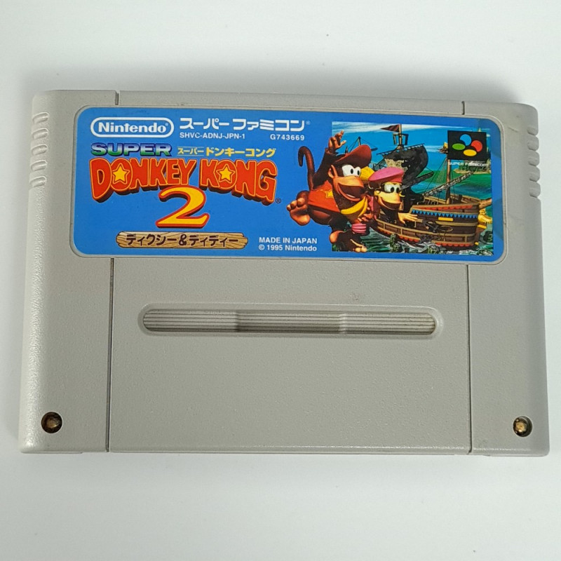 Super Donkey Kong 2: Dixie & Diddy (Card Only) Super Famicom SFC Nintendo Platform 1995