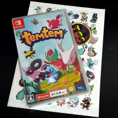 TemTem +Book Switch Japan Physical Factorysealed Game In EN-FR-DE-ES-CH-KR NEW