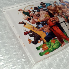 STREET FIGHTER 35th Anniversary Acrylic Block Plate/Plaque Capcom Japan Official New