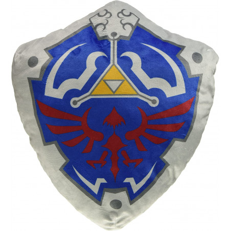 Sanei The Legend Of Zelda Plush Cushion: Hylian Shield Japan New Peluche