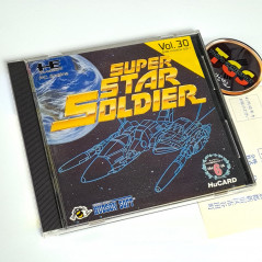 Super Star Soldier +Reg.Card Nec PC Engine Hucard Japan Ver. PCE Shmup Hudson Soft 1990