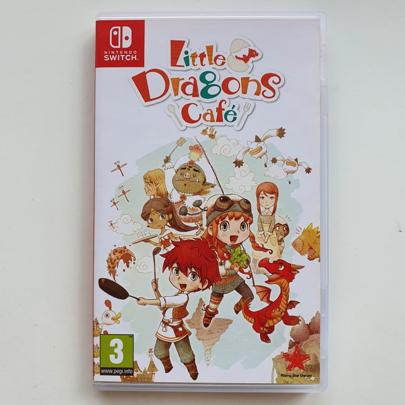 Little Dragons Café Nintendo Switch FR Vers. USED Rising Star Games Aventure, RPG, Simulation