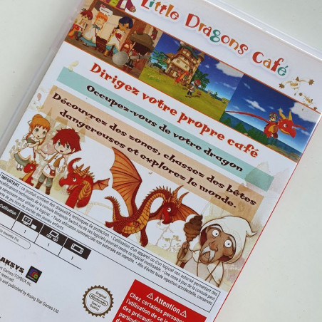 Little Dragons Café Nintendo Switch FR Vers. USED Rising Star Games Aventure, RPG, Simulation